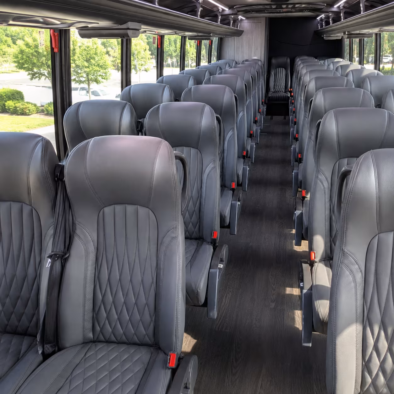 30 passenger minibus interior