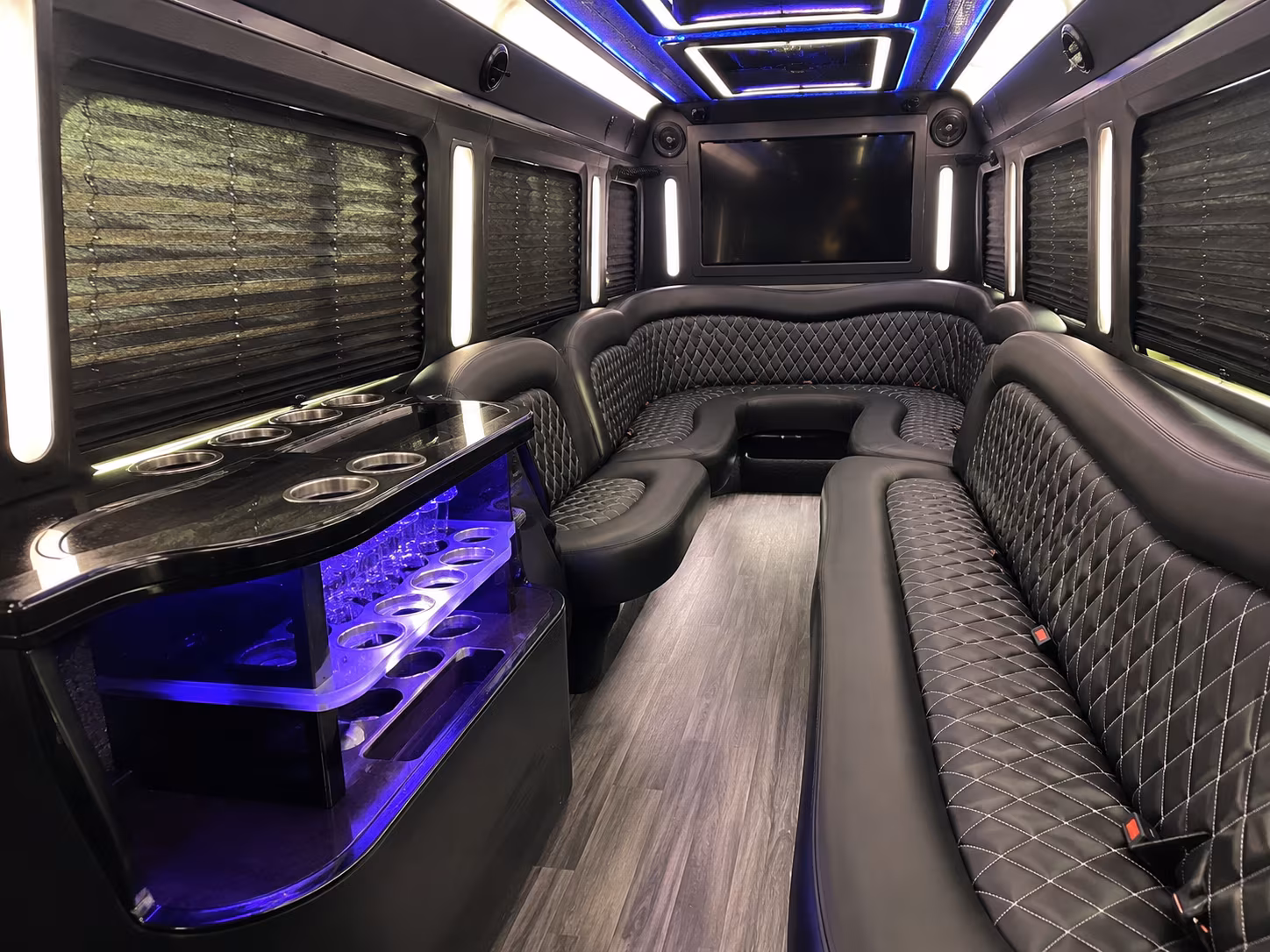 holiday party bus rental