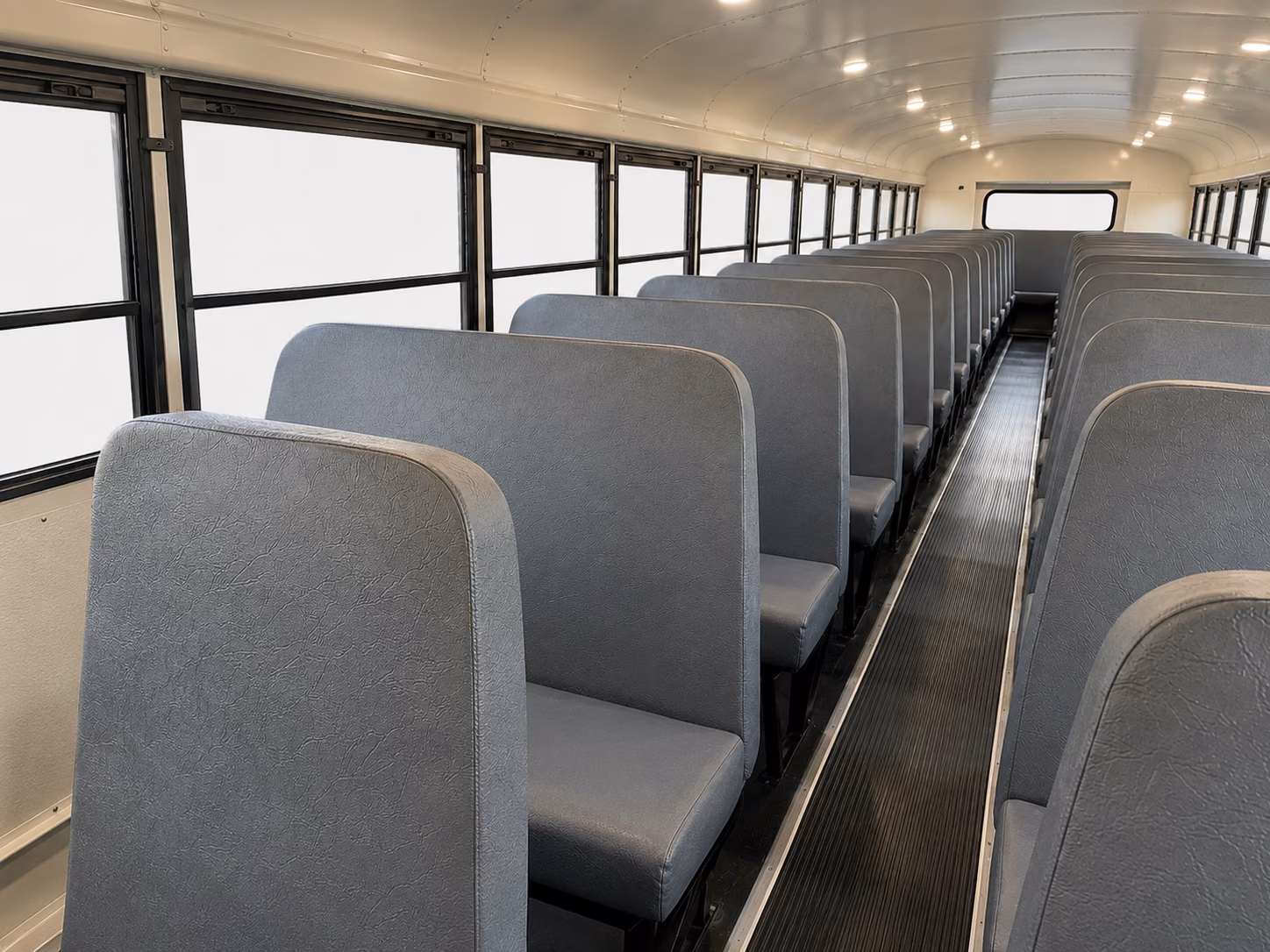 rancho cucamonga school bus interior