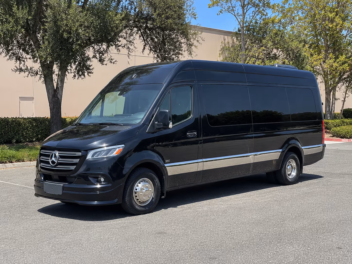 sprinter van with driver