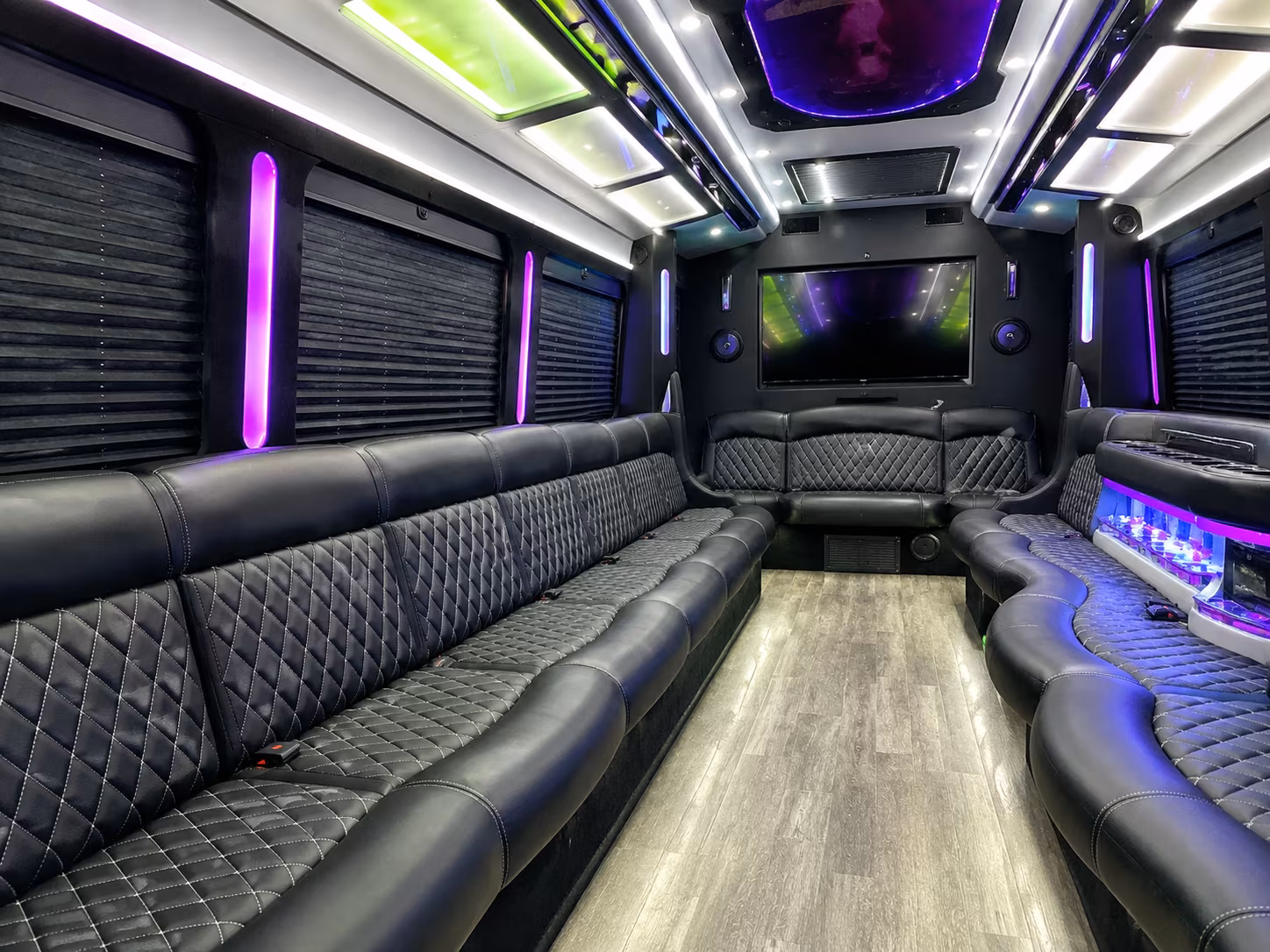 wedding party bus rental